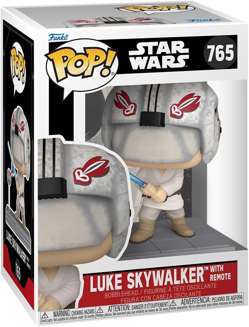 Original Funko Pop! Star Wars - Luke Skywalker with Remote #765
