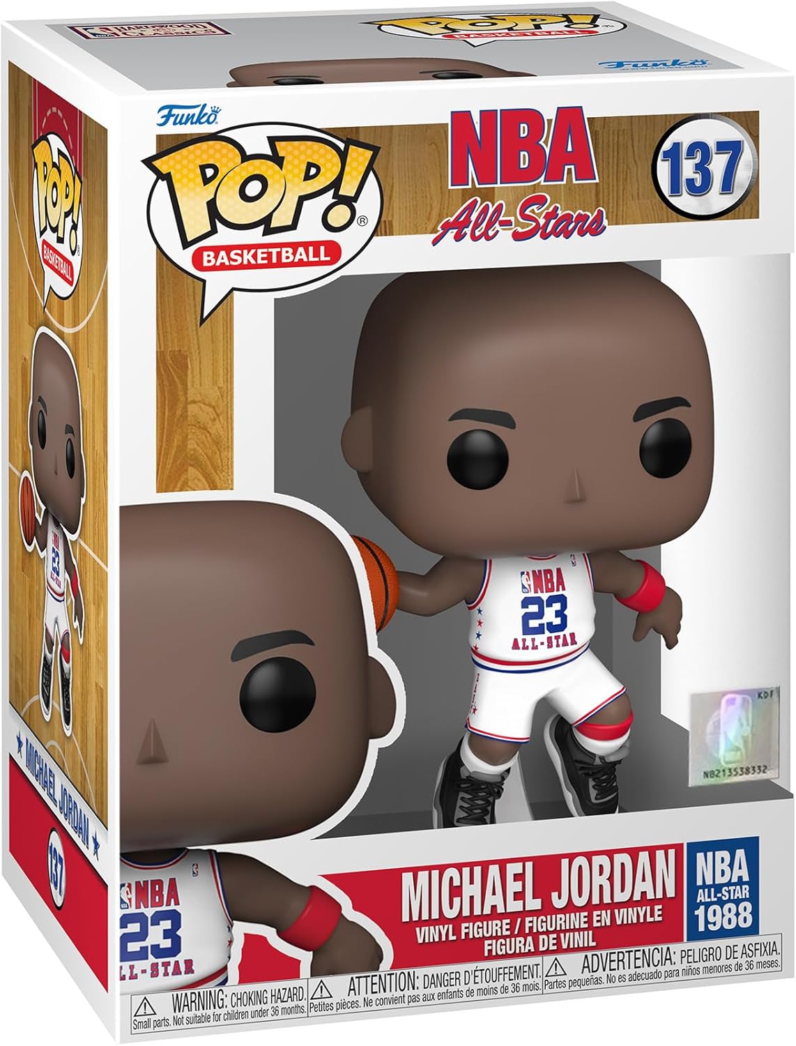 Original Funko Pop! NBA - Michael Jordan (All Stars) #137
