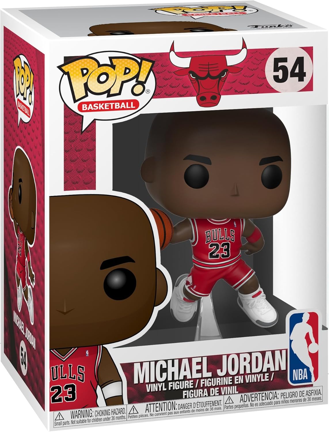 Original Funko Pop! NBA - Michael Jordan (Bulls) #54