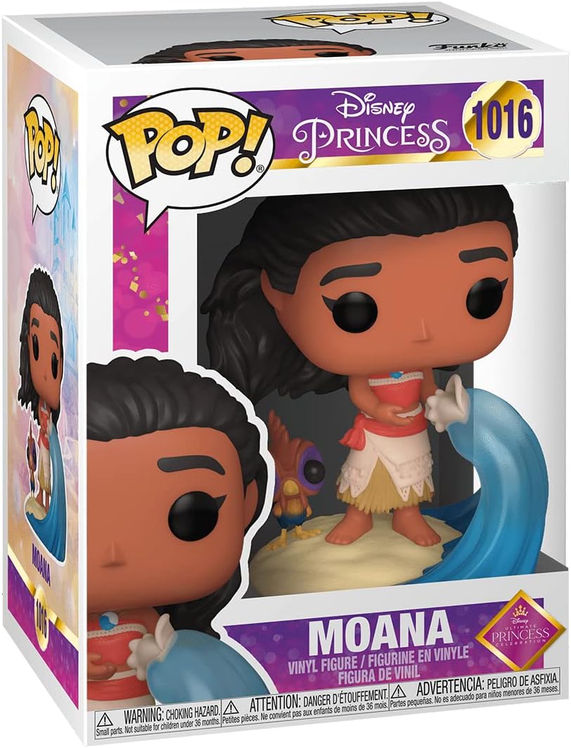 Original Funko Pop! Disney - Moana with Hei Hei #1016