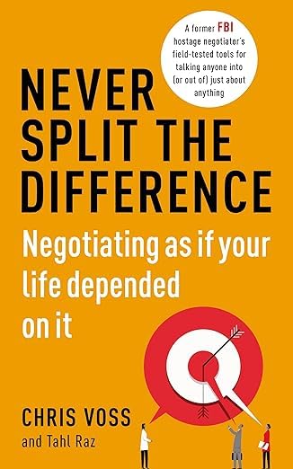 Never Split the Difference by Chris Voss (Paperback)