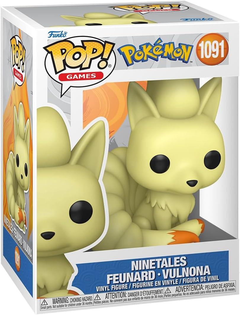 Original Funko Pop! Pokemon - Ninetales #1091