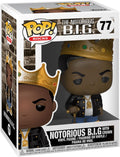 Original Funko Pop! The Notorious B.I.G. with Crown #77