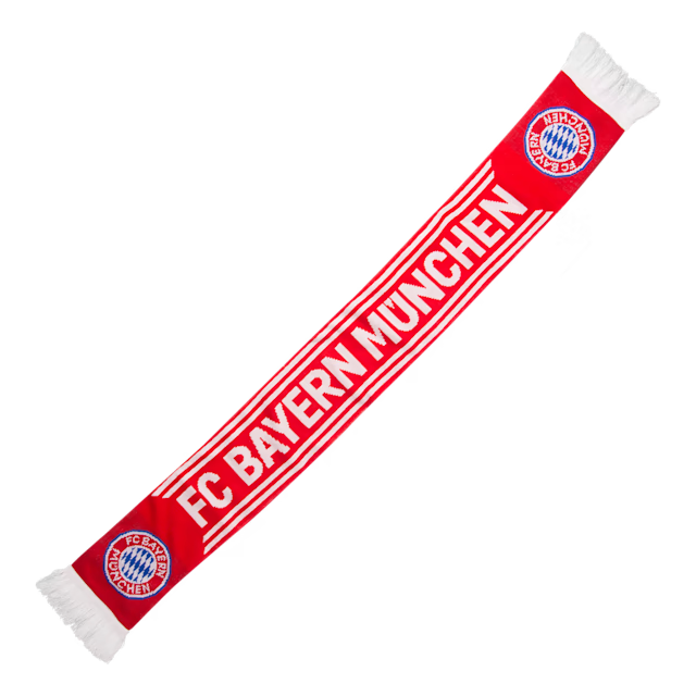 Official FC Bayern Munich Scarf - Red & White