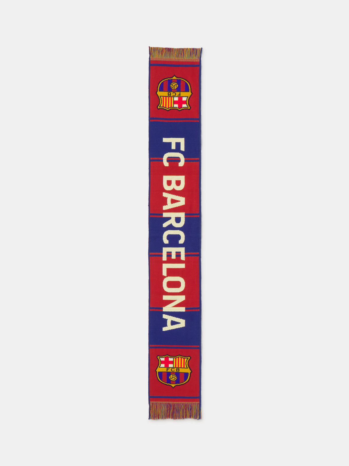 Official FC Barcelona Scarf - 3 Bar Blocks