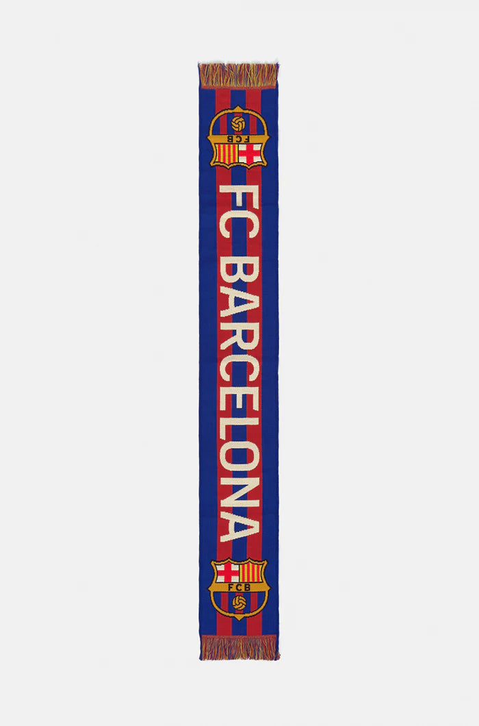Official FC Barcelona Scarf - Vertical Stripes