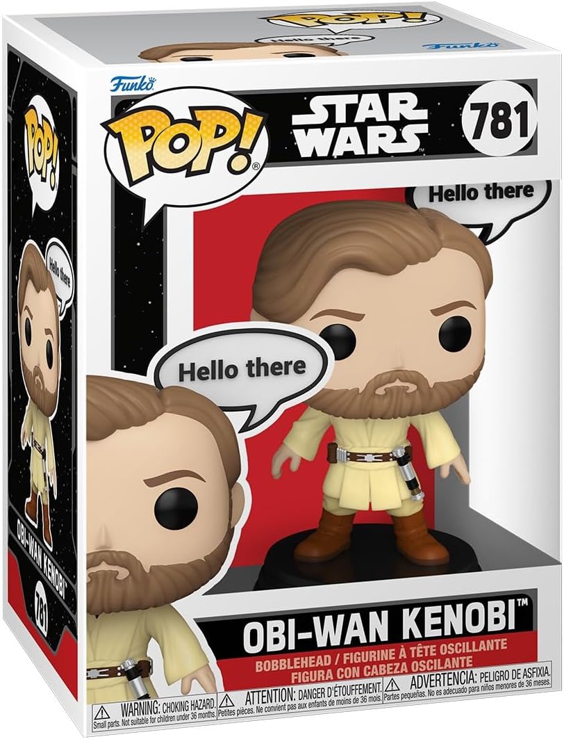 Original Funko Pop! Star Wars - Obi Wan Kenobi #781