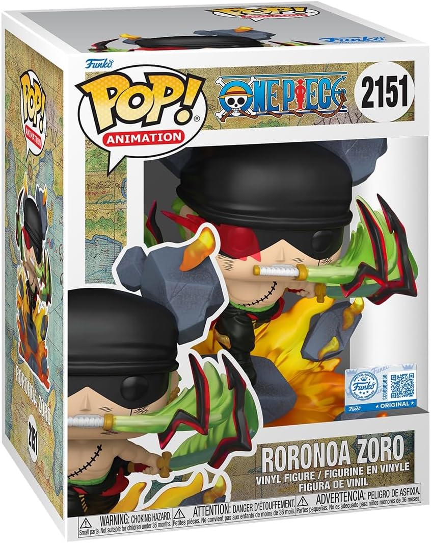 Original Funko Pop! One Piece - Roronoa Zoro #2151
