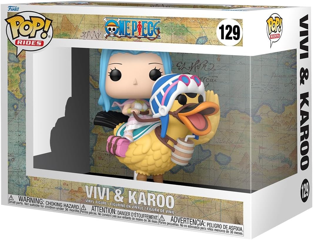 Original Funko Pop! One Piece - Vivi & Karoo #129