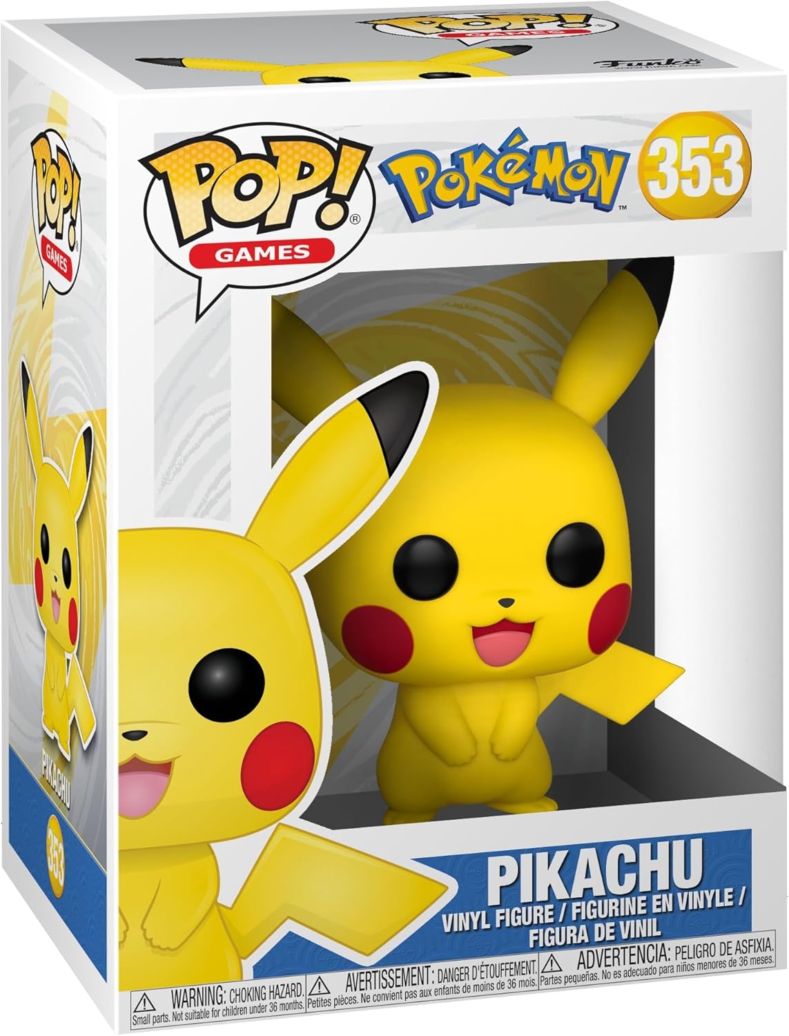 Original Funko Pop! Pokemon - Pikachu #353 (Classic)