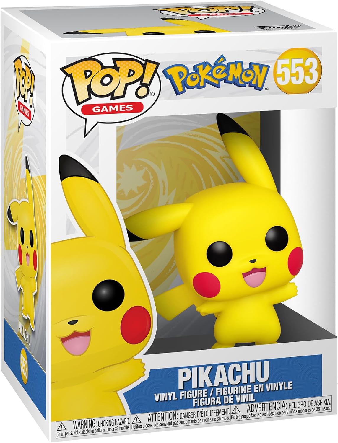 Original Funko Pop! Pokemon - Pikachu #553 (Waving)