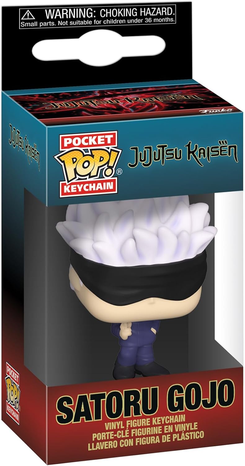 Original Funko Pocket Pop! Keychain - Jujutsu Kaisen Satoru Gojo