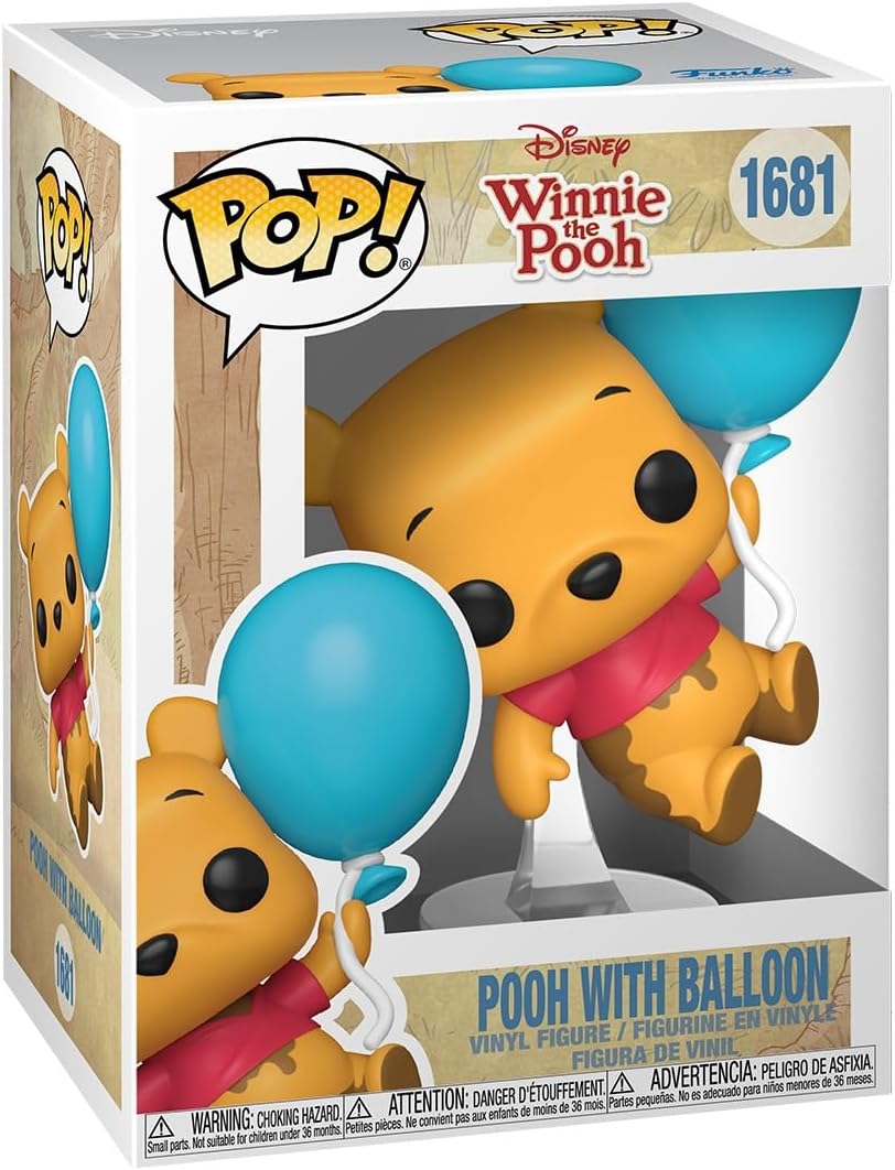 Original Funko Pop! Disney - Pooh with Balloon #1681