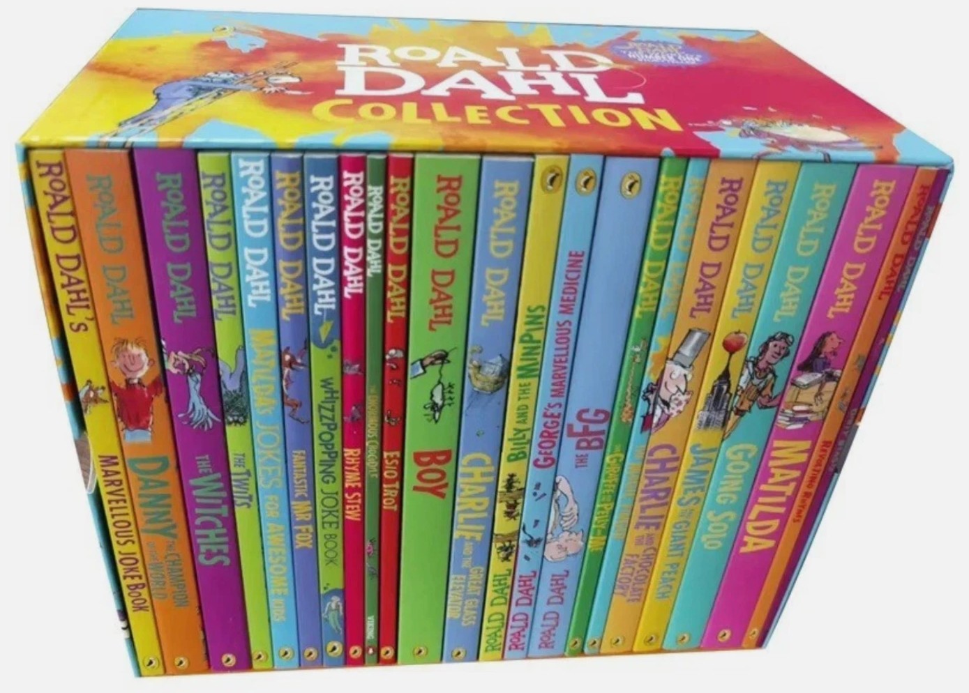 Roald Dahl 24 Book Box Set by Roald Dahl (Paperback)