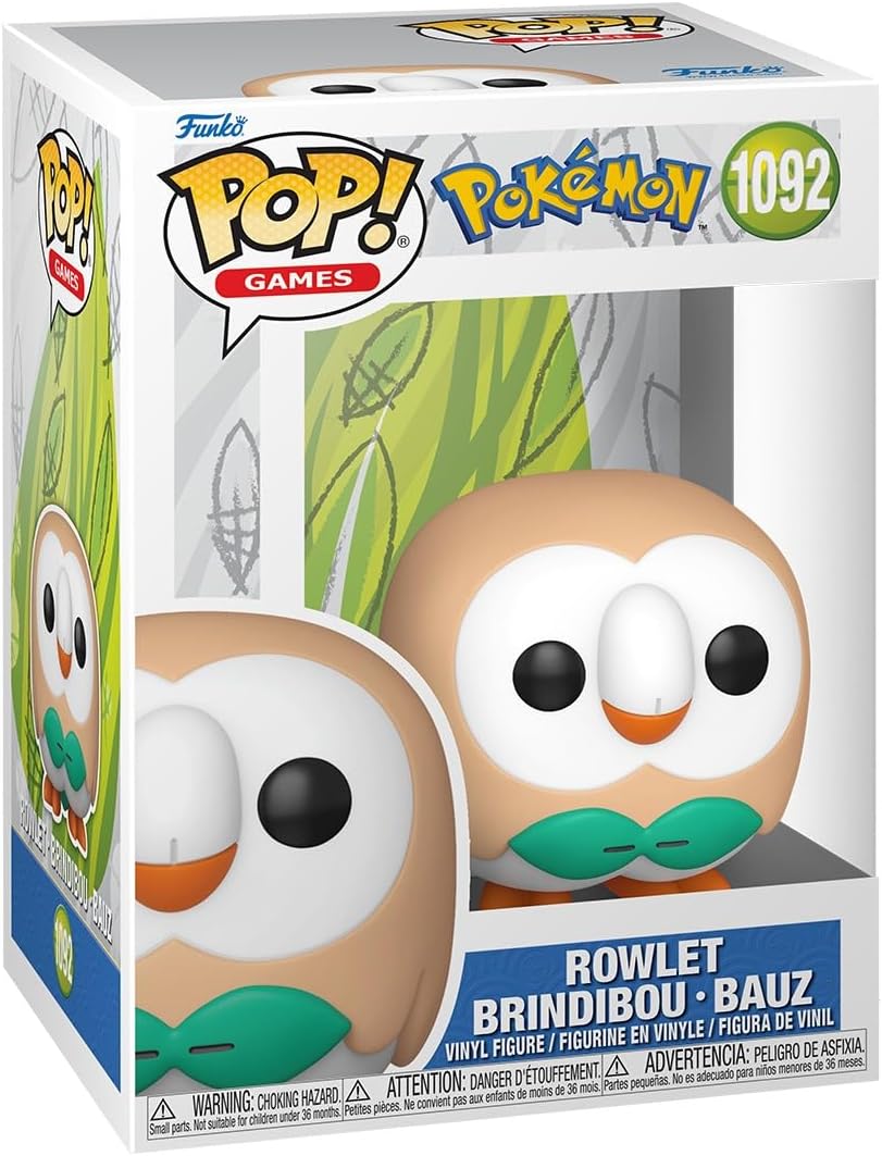 Original Funko Pop! Pokemon - Rowlet #1092