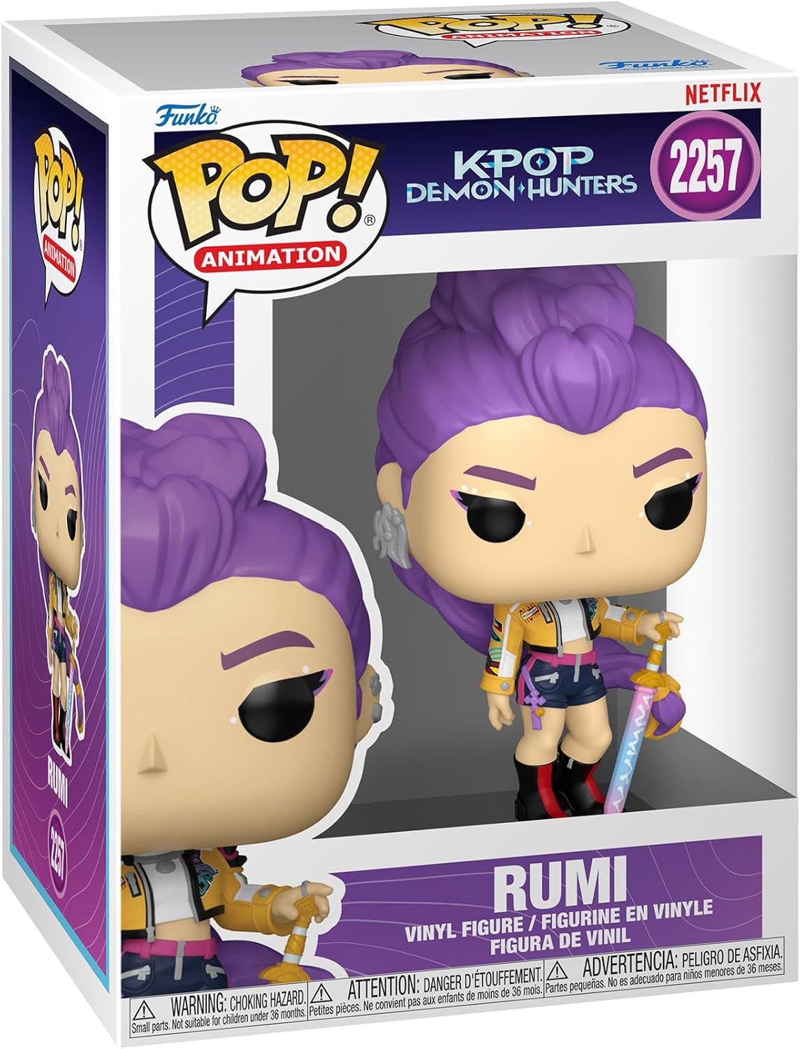 Original Funko Pop! K Pop Demon Hunters - Rumi #2257