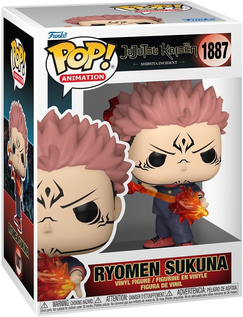 Original Funko Pop! Jujutsu Kaisen - Ryomen Sukuna #1887