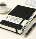 Black 2027 Daily & Monthly Planner Pro