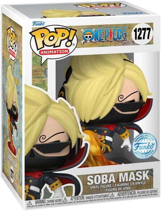 Original Funko Pop! One Piece - Soba Mask #1277