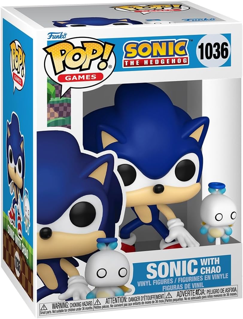 Original Funko Pop! Sonic – Sonic with Chao #1036