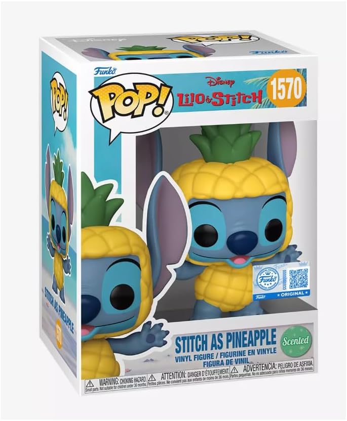 Original Funko Pop! Disney Lilo & Stitch - Stitch as Pineapple #1570