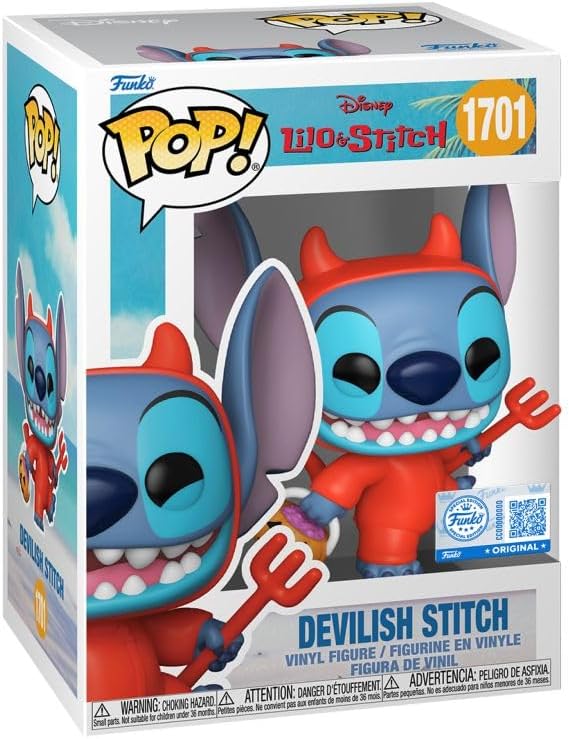 Original Funko Pop! Disney - Devilish Stitch #1701