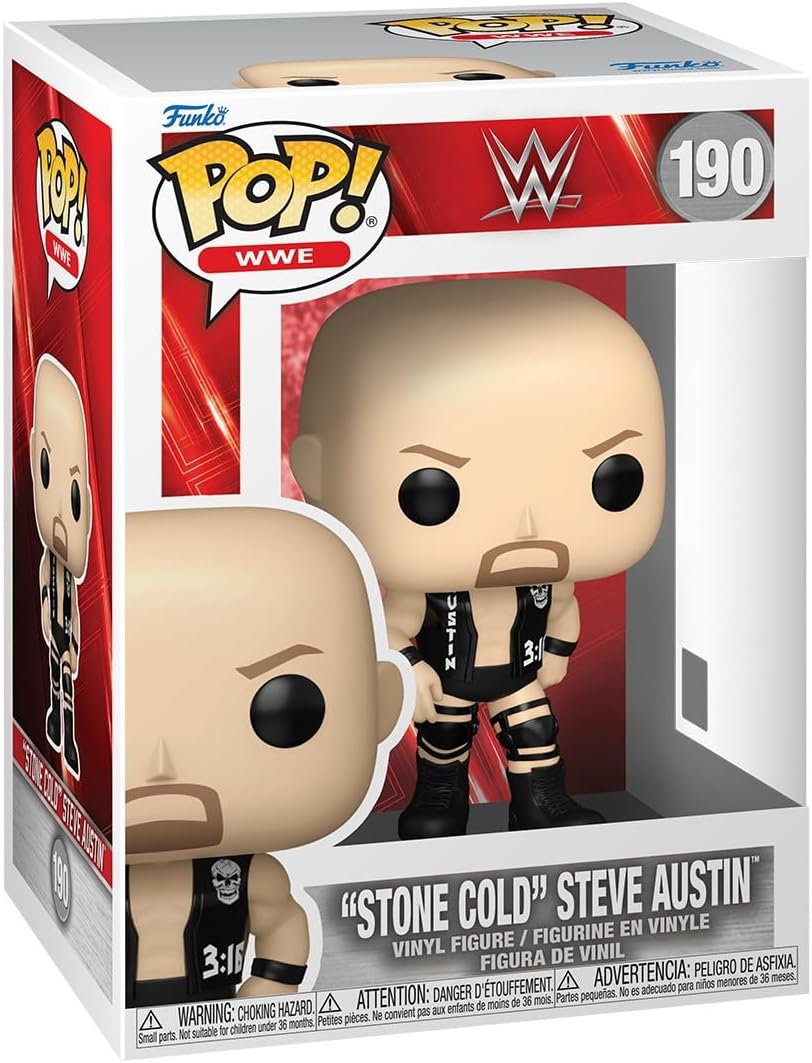 Original Funko Pop! WWE - Stone Cold Steve Austin #190