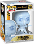 Original Funko Pop! Mortal Kombat 11 - Sub Zero #1073