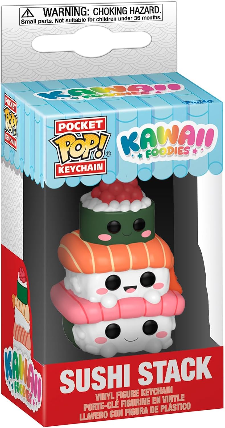 Original Funko Pocket Pop! Keychain - Kawaii Foodies Sushi Stack