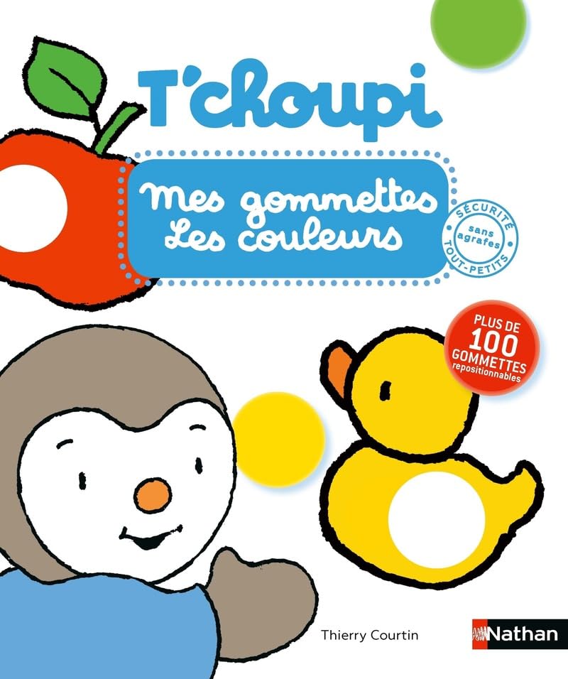 Nathan Tchoupi Mes Gommettes Les Couleurs