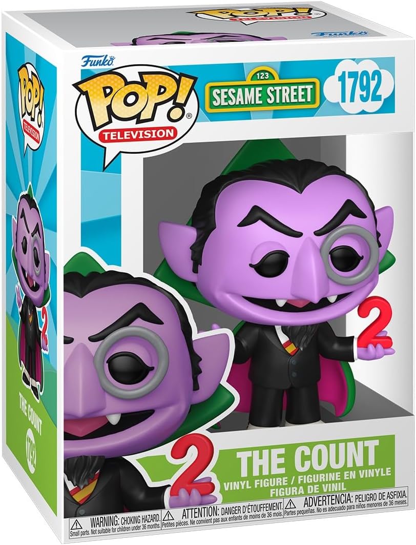 Original Funko Pop! Television - Sesame Street The Count #1792