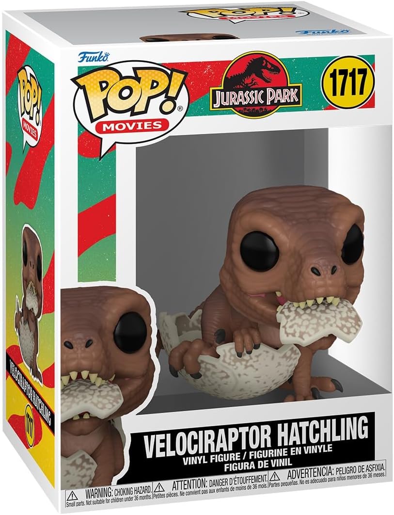 Original Funko Pop! Jurassic Park - Velociraptor Hatchling #1717