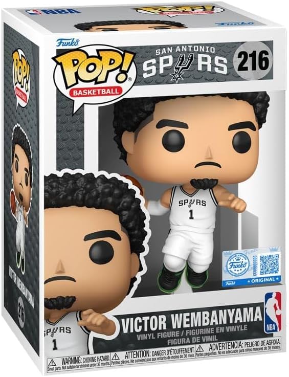 Original Funko Pop! NBA - Victor Wembanyama (Spurs) #216