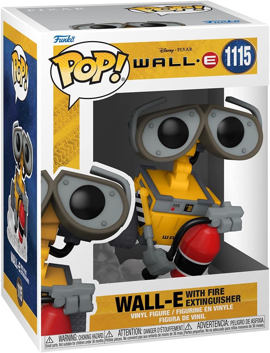 Original Funko Pop! Disney - WALL E with Fire Extinguisher #1115