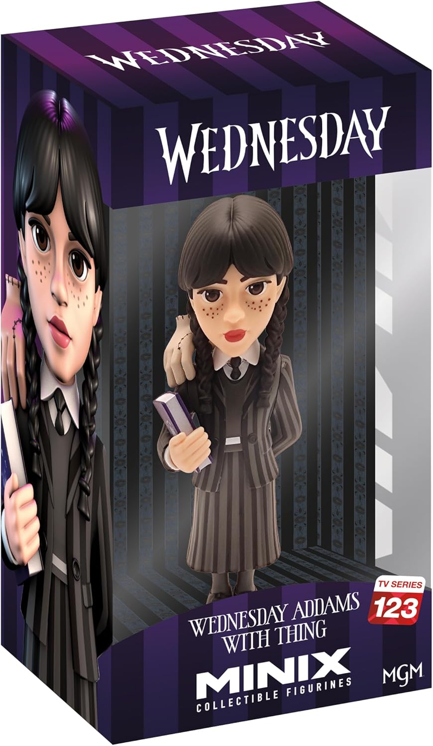 Minix Wednesday - Wednesday Addams with Thing #123