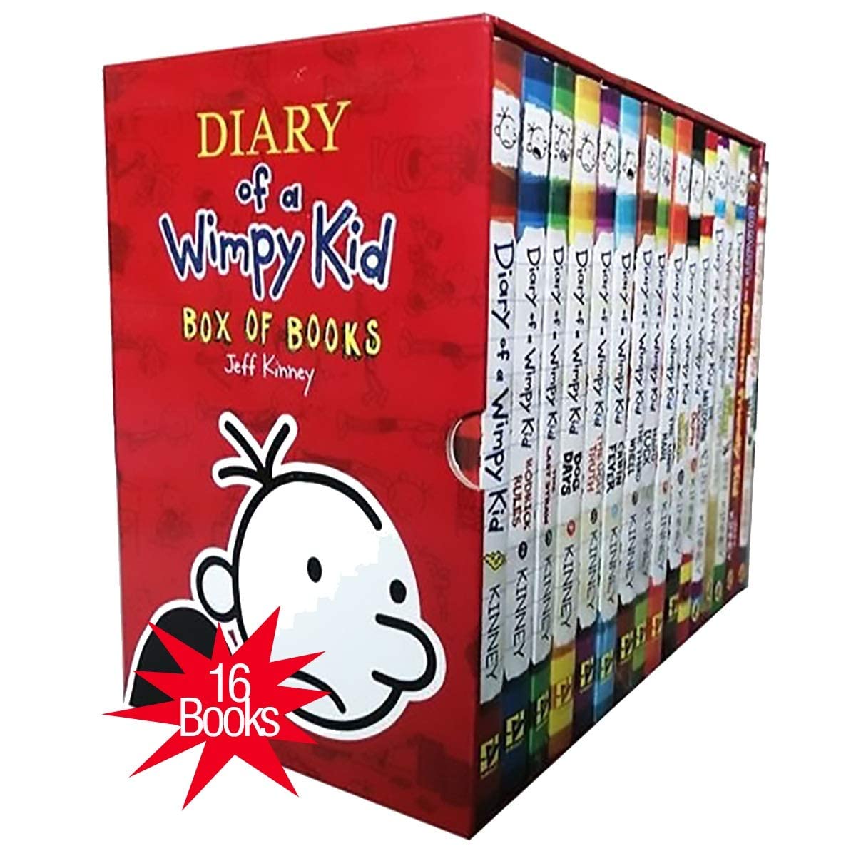 Diary Of A Wimpy Kid - 16 Book Set (Paperback)