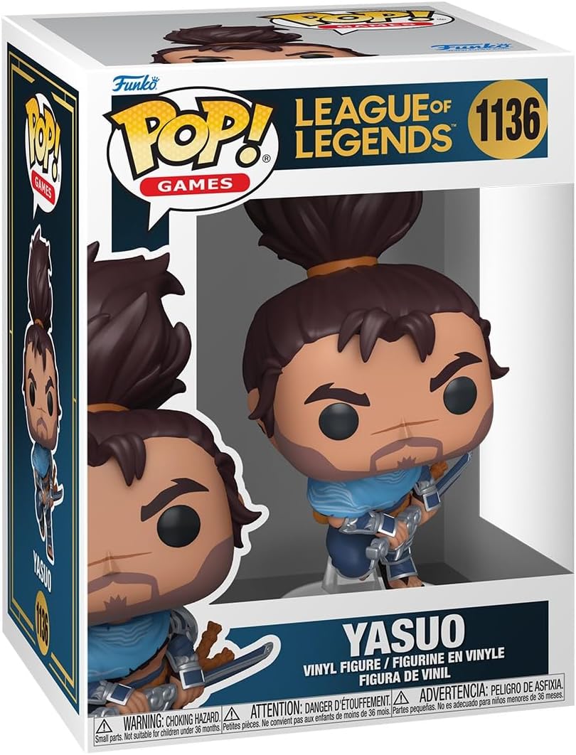 Original Funko Pop! League of Legends - Yasuo #1136