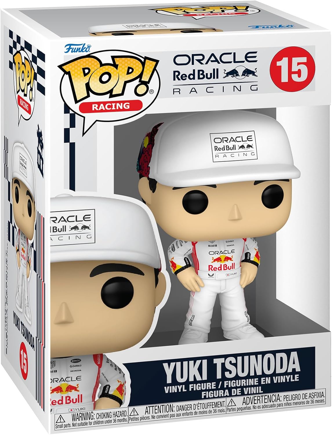 Original Funko Pop! Formula 1 - Oracle Red Bull Racing Yuki Tsunoda #15