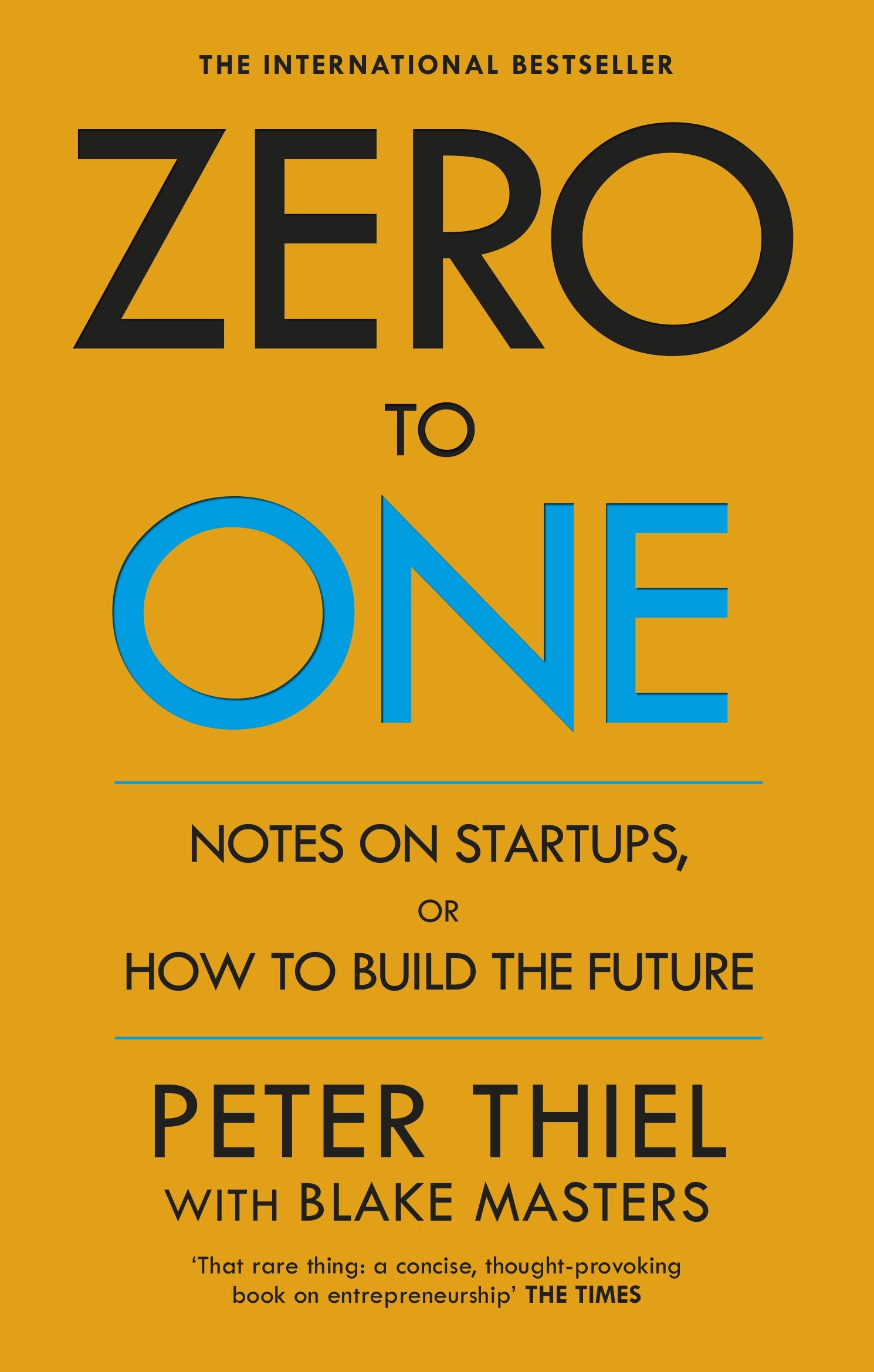 Zero to One by Peter Thiel (Paperback)